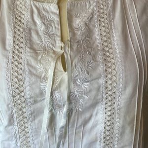 FADED GLORY BOHO PRAIRIE Blouse SZ L